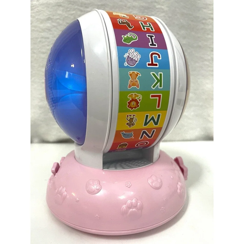 Leap Frog Spin and Sing Alphabet Zoo Discovery Ball ABC Wheel PINK